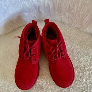 NEW UNISEX UGG ' NEUMEL BOOT "SAMBA RED" US 10